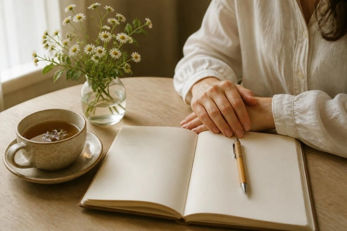 ノートに気持ちを書き出して、心を整える時間