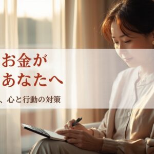 将来のお金が不安なあなたへ 不安の正体と、心と行動の対策
