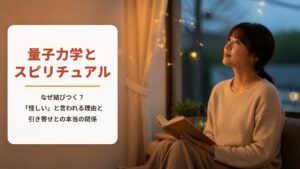量子力学がスピリチュアルで使われるのはなぜ?【ワークシート付き】「怪しい」と言われる理由と引き寄せ・波動との本当の関係を看護師が解説