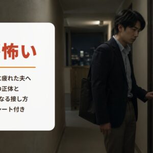 妻が怖い　機嫌取りに疲れた夫へ　怖さの正体と心が楽になる接し方　ワークシート付き